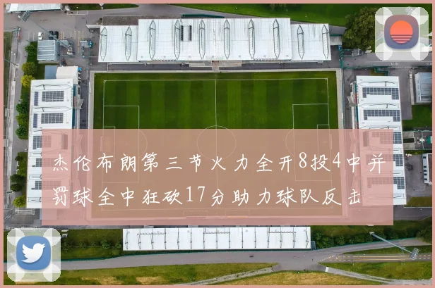 杰伦布朗第三节火力全开8投4中并罚球全中狂砍17分助力球队反击