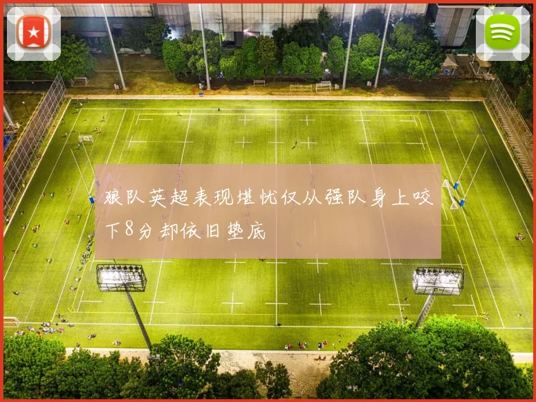 狼队英超表现堪忧仅从强队身上咬下8分却依旧垫底